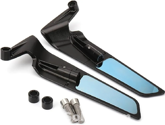 বাইকের সামনের লুকিং গ্লাস